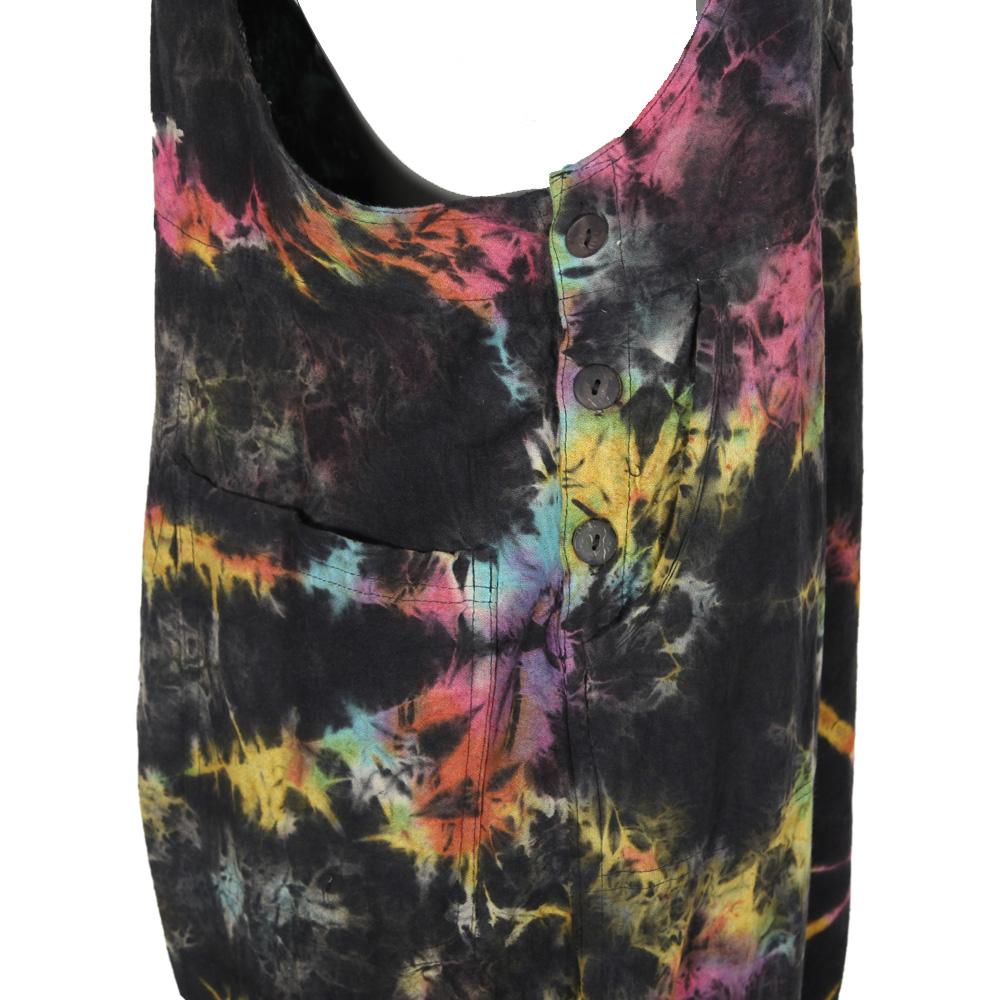 Tie Dye Harem Dungarees..