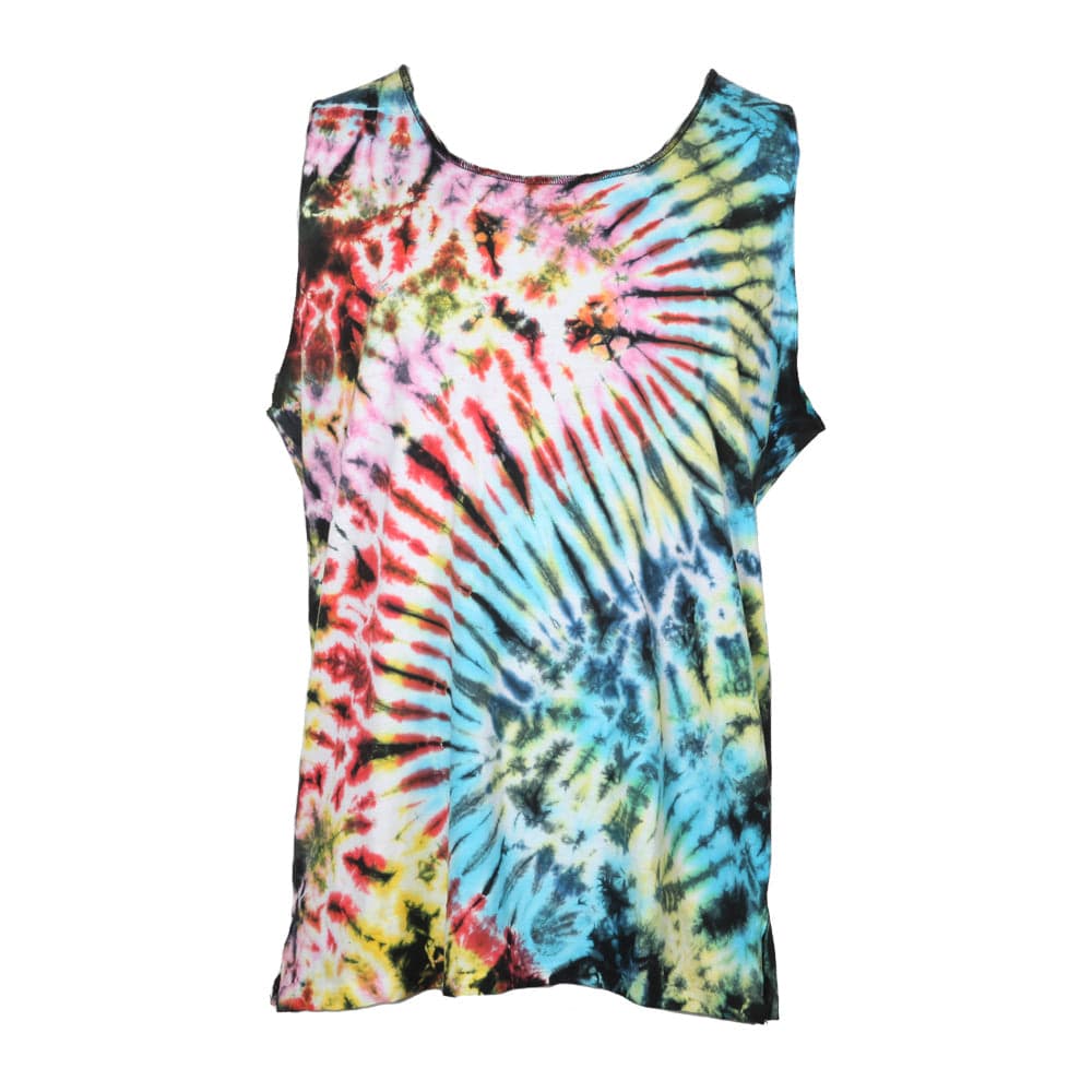 Men's Longline Tie Dye Vest..