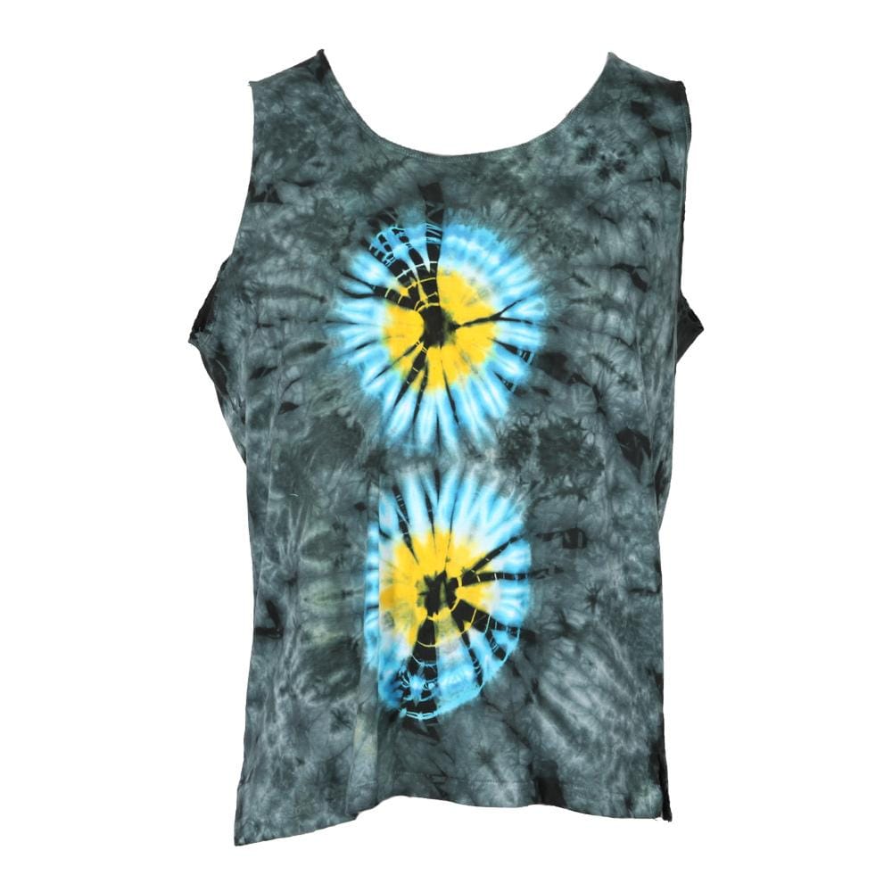 Men's Longline Tie Dye Vest..