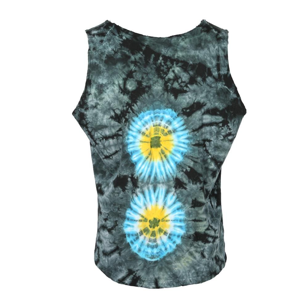 Men's Longline Tie Dye Vest..