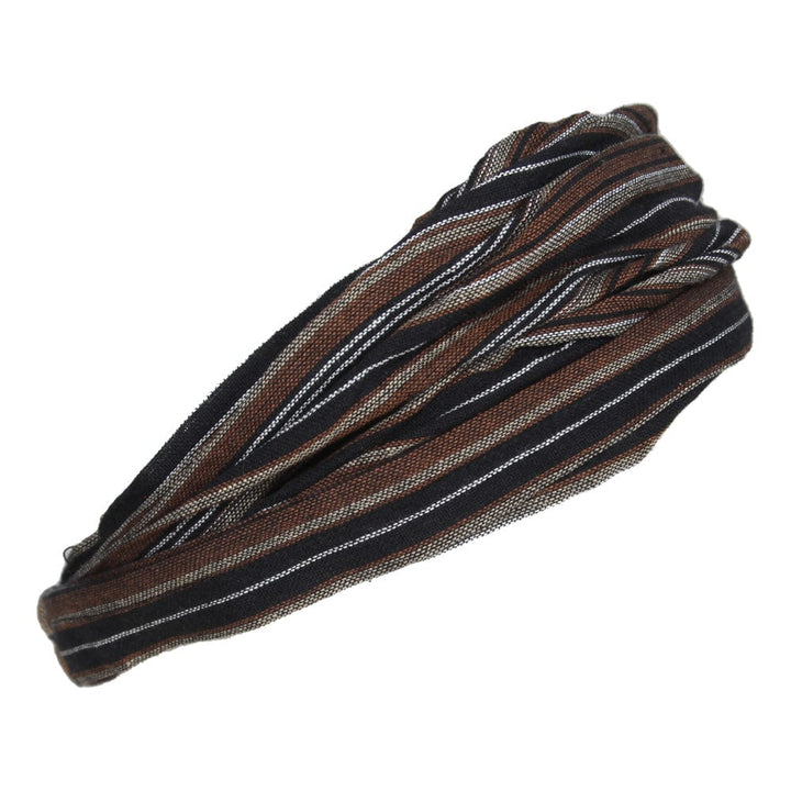 Striped Cotton Bandana Headband