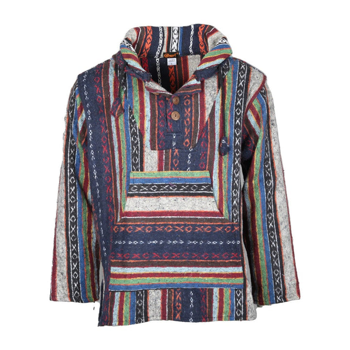 Men's Cotton Blanket Baja Hoodie