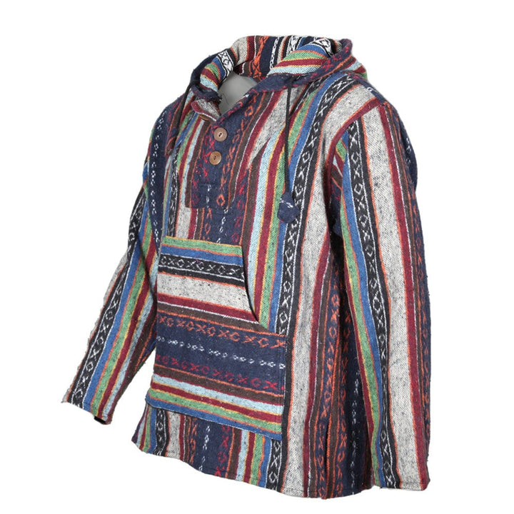 Men's Cotton Blanket Baja Hoodie