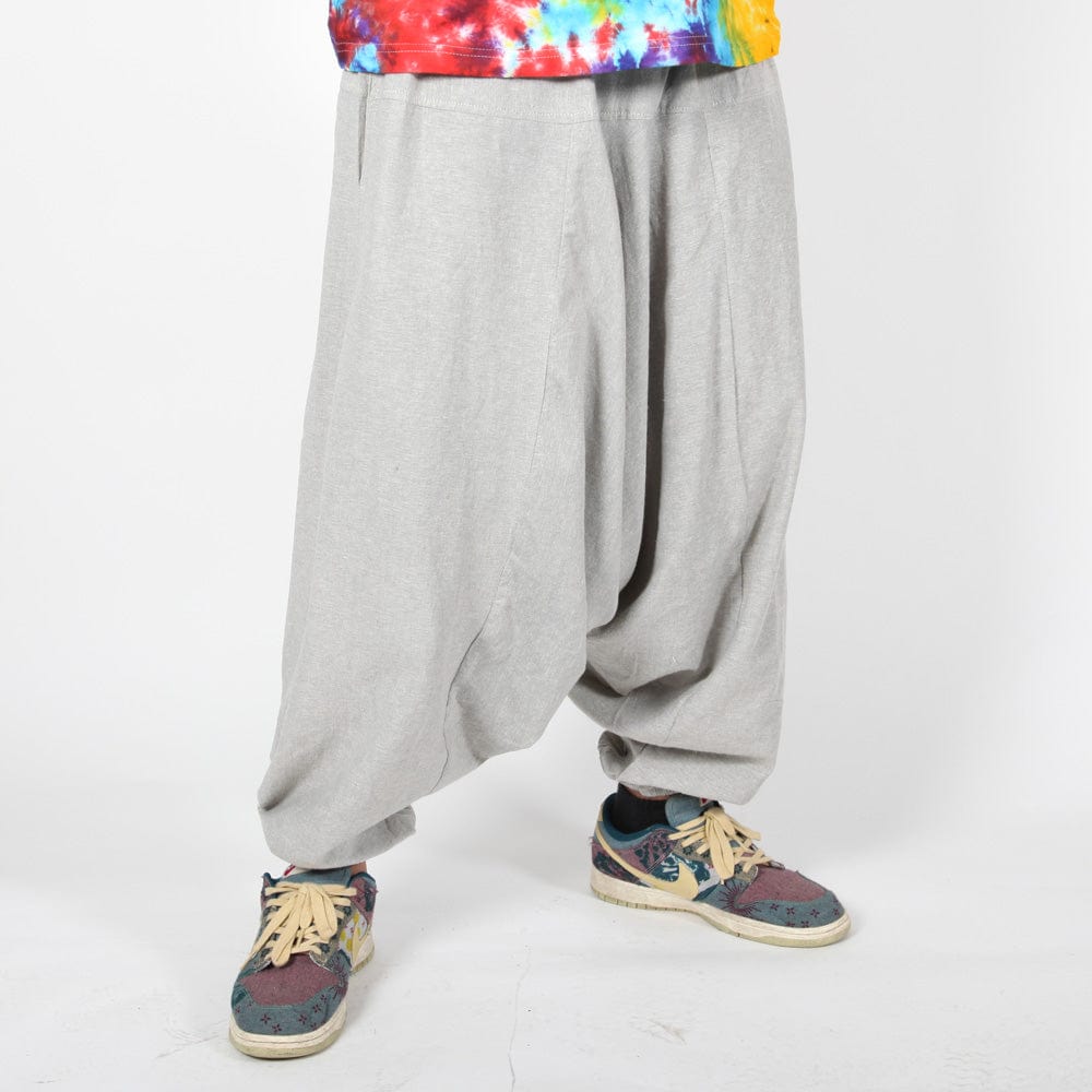 Oversized Hemp Harem Pants