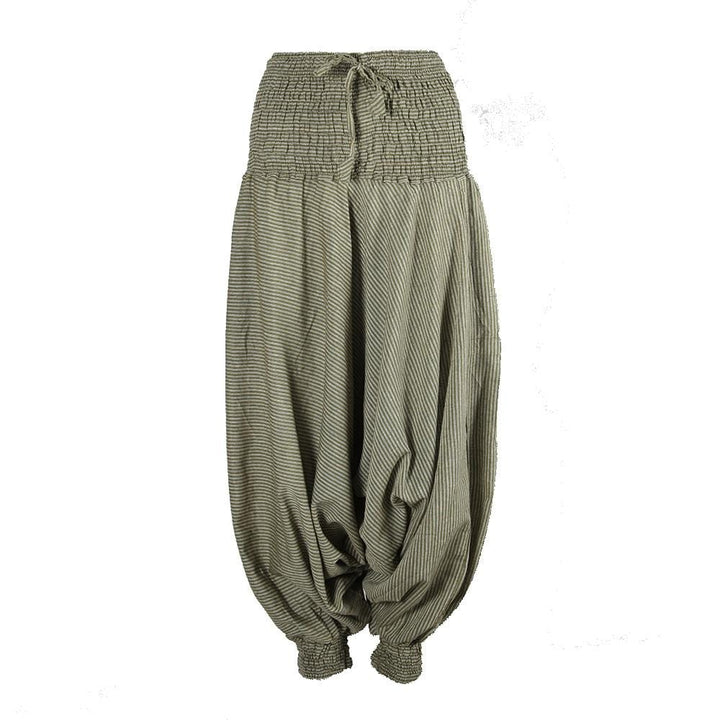 Men's Striped Cotton Aladdin Pants..