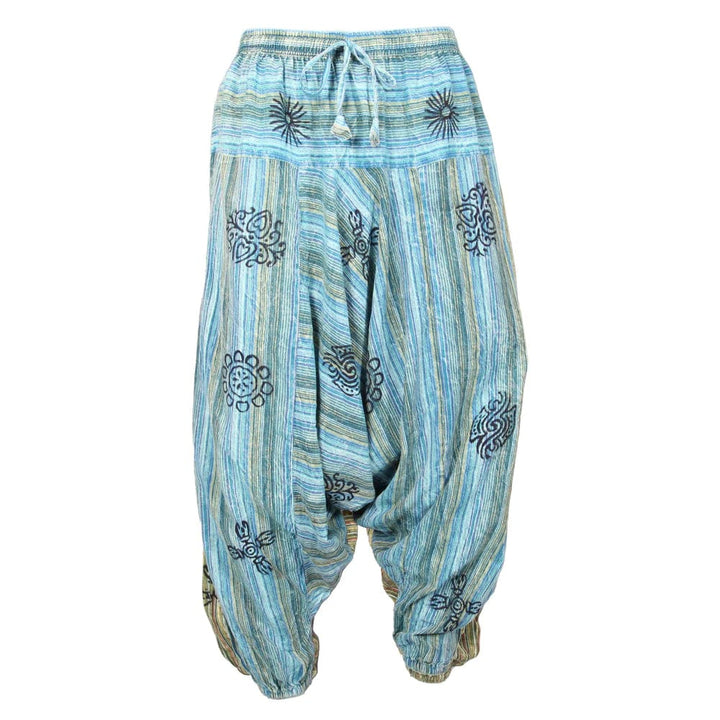 Men's Stonewashed Harem Pants