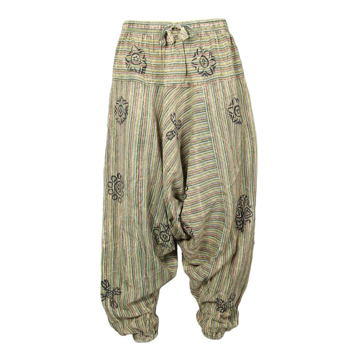 Men's Stonewashed Harem Pants