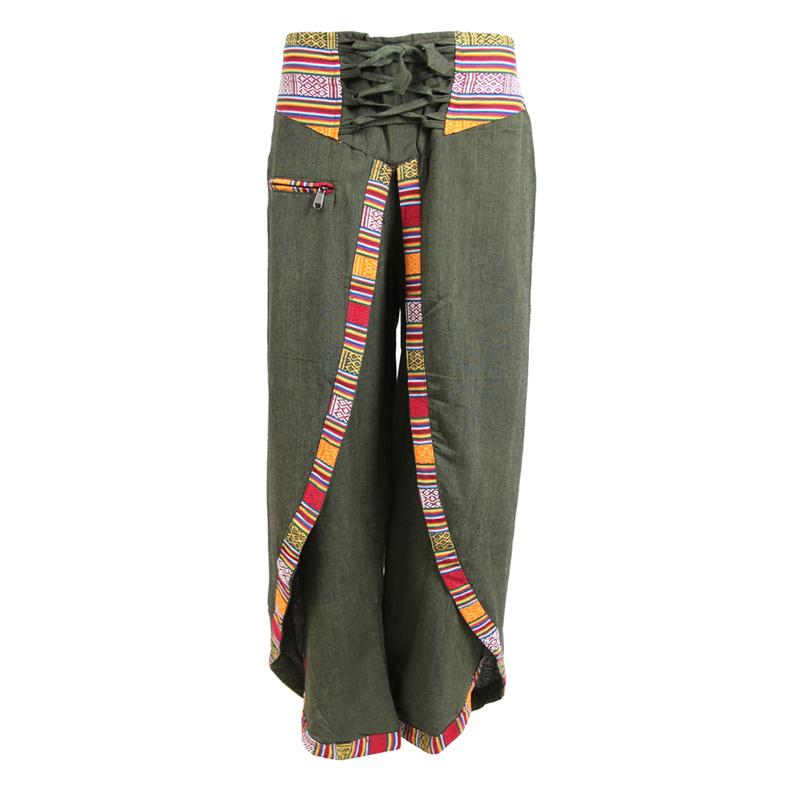 Men's Hemp Wrap Trousers