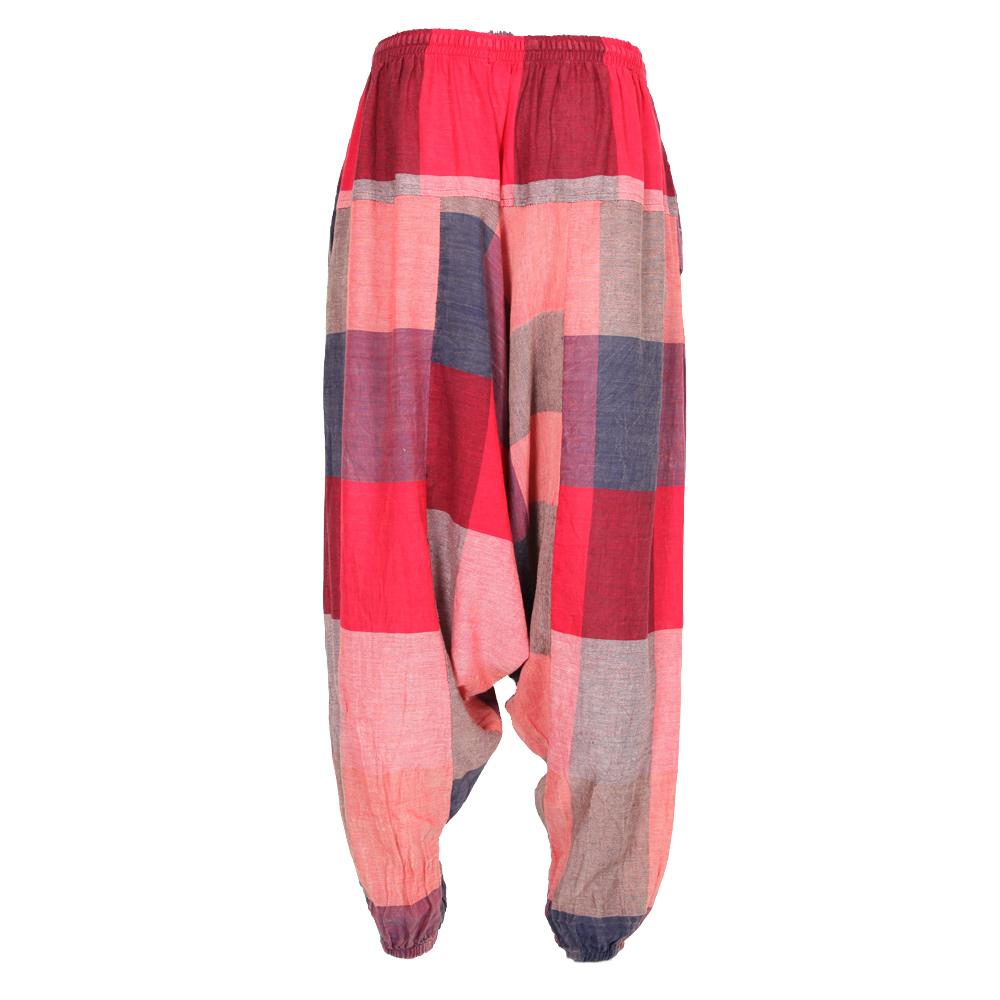 Men's Buffalo Check Genie Pants