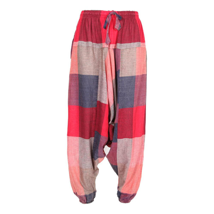 Men's Buffalo Check Genie Pants