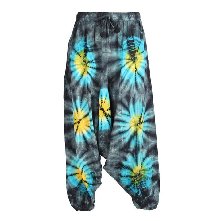 Men's Grunge Tie Dye Harem Pants