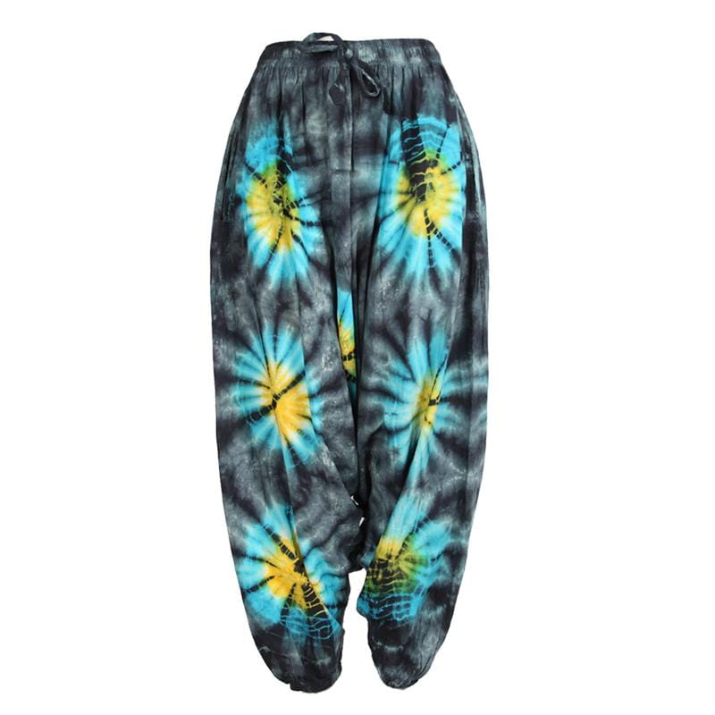 Grunge Tie Dye Harem Pants