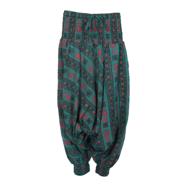 Puleng African Print Harem Trousers  African Clothing Store UK