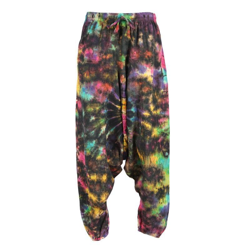 Men's Tie Dye Harem Pants