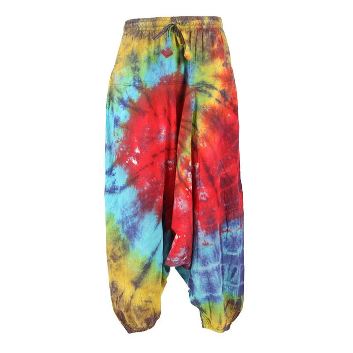 Men's Tie Dye Harem Pants