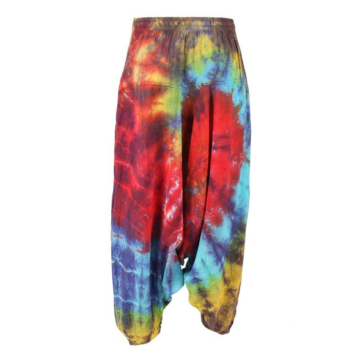 Men's Tie Dye Harem Pants