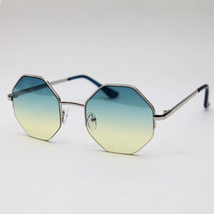 Ombre Octagonal Sunglasses