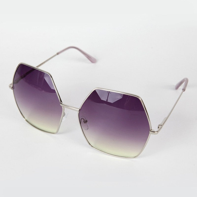 Oversized Hexagonal Sunglasses