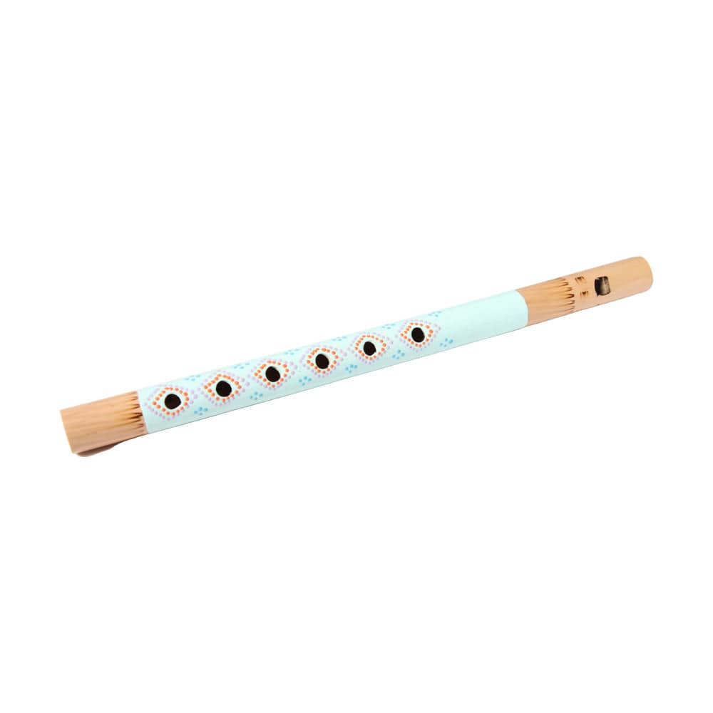 Pastel Coloured Bamboo Flutes