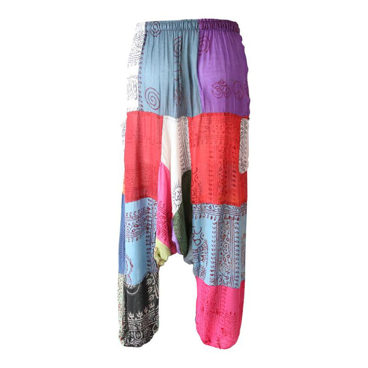 Men's Prayer Patchwork Harems