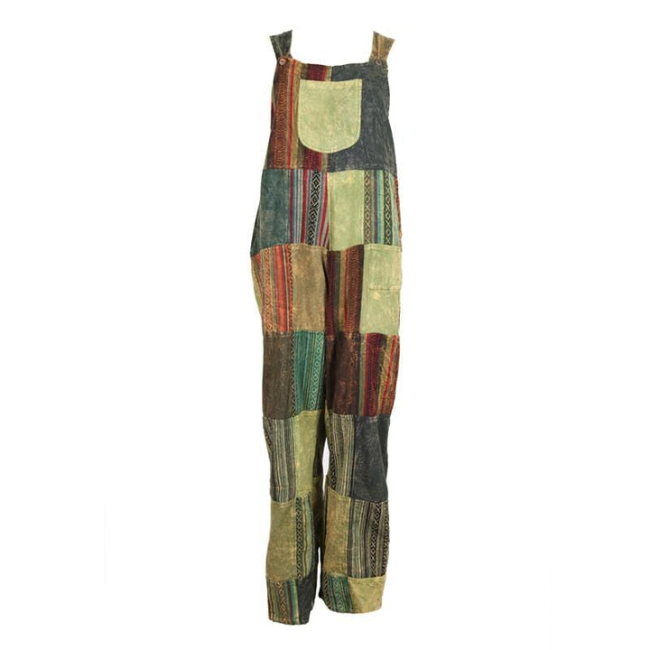 Patchwork Dungarees