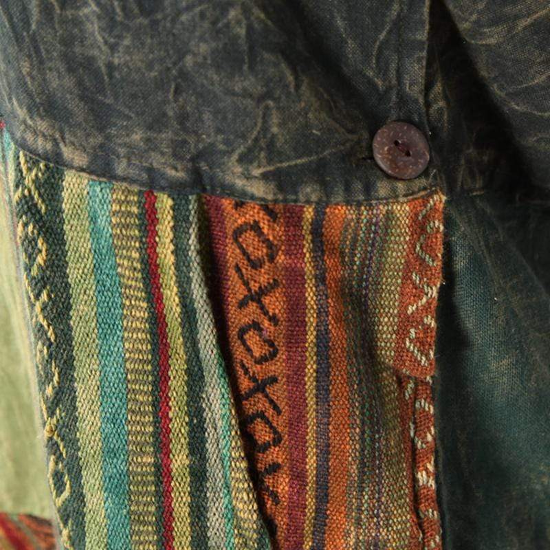 Men's Patchwork Dungarees