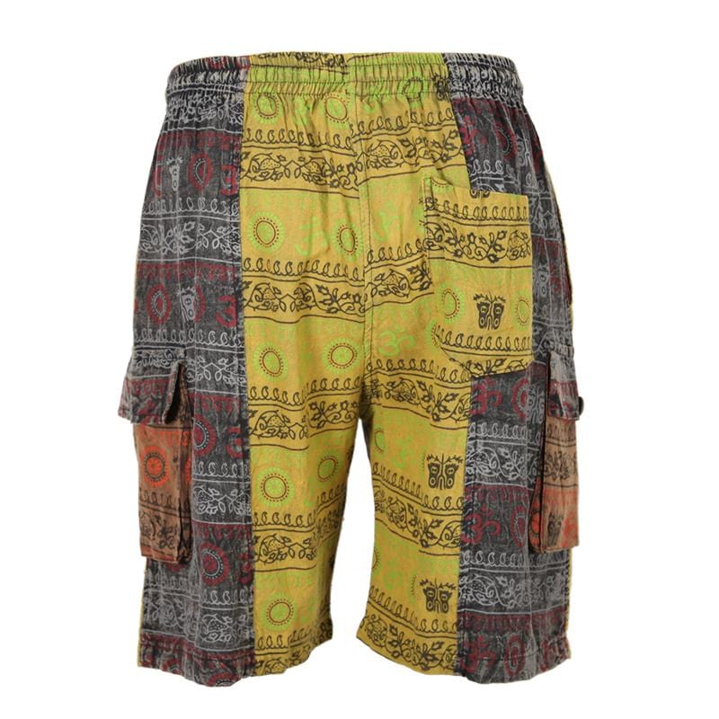 Men's Printed Cargo Shorts