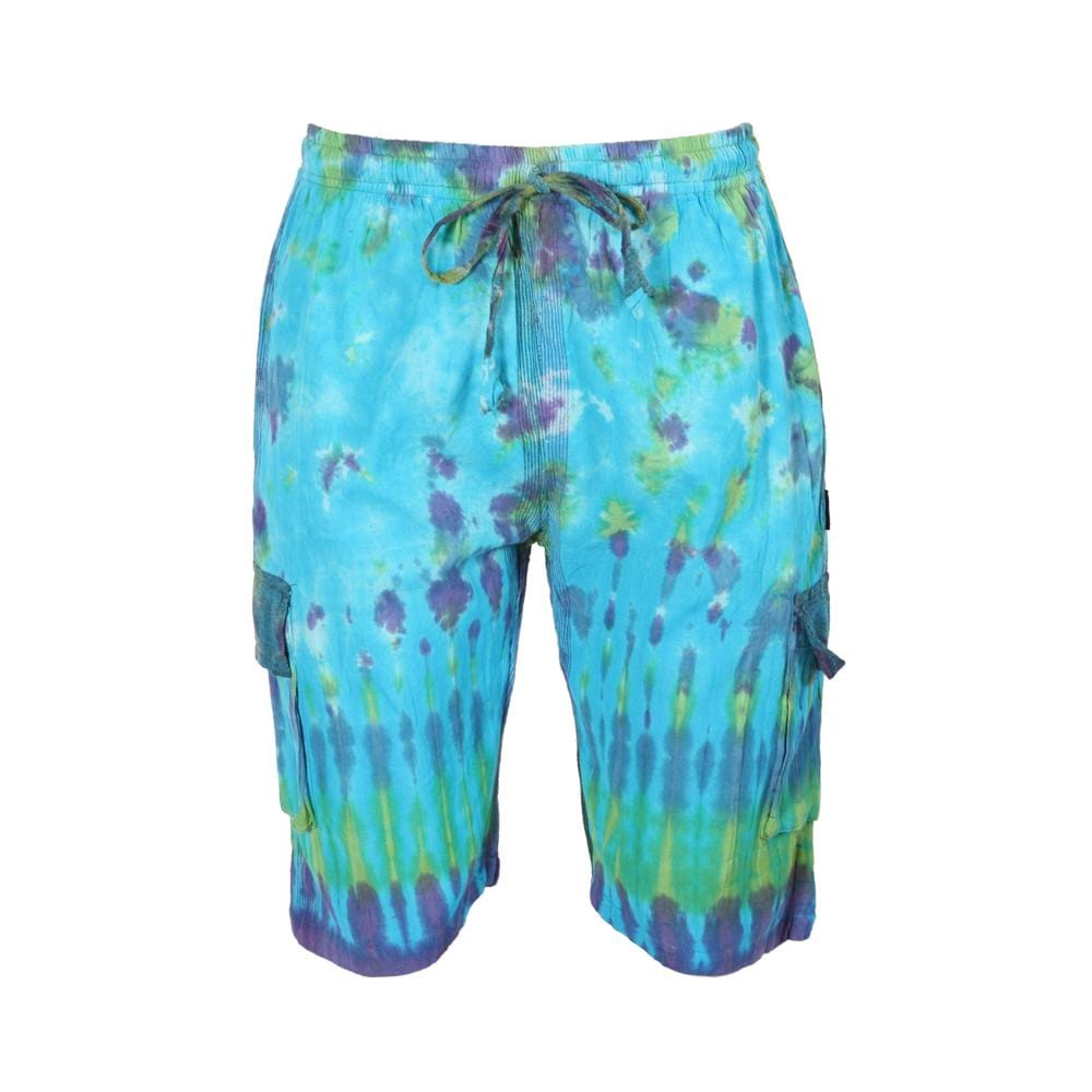 Tie Dye Cargo Shorts