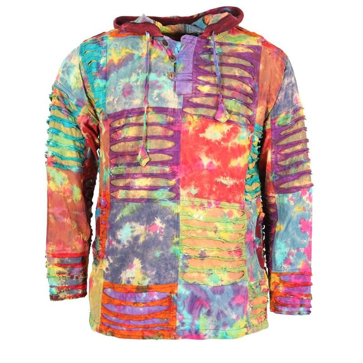 Oversize Tie Dye Pullover Hoodie