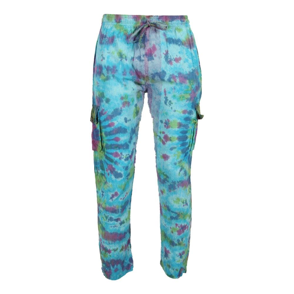 Tie Dye Cargo Trousers