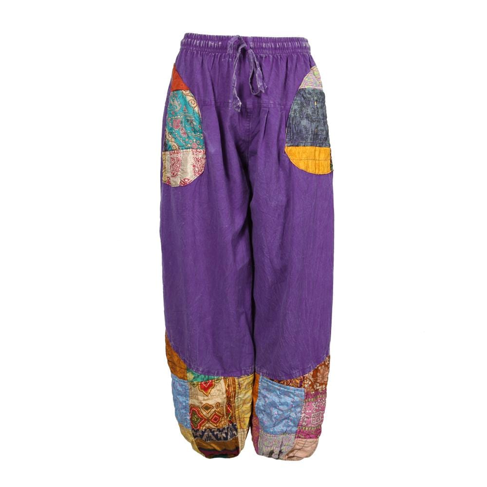 Sari Patch Harem Joggers