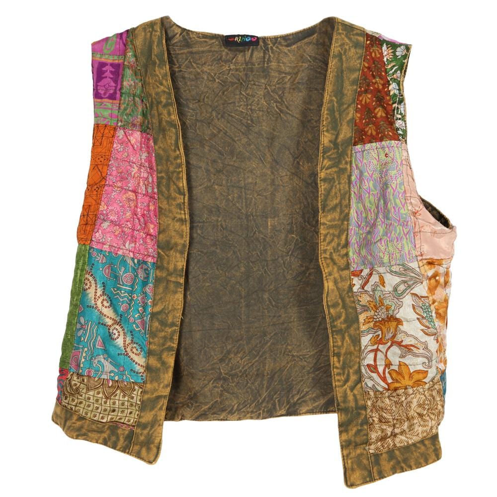 Sari Patchwork Waistcoat