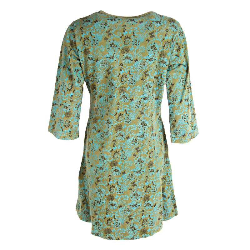 Embroidered Tunic Dress