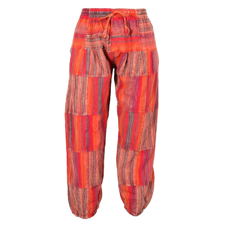 Overdyed Patchwork Genie Pants