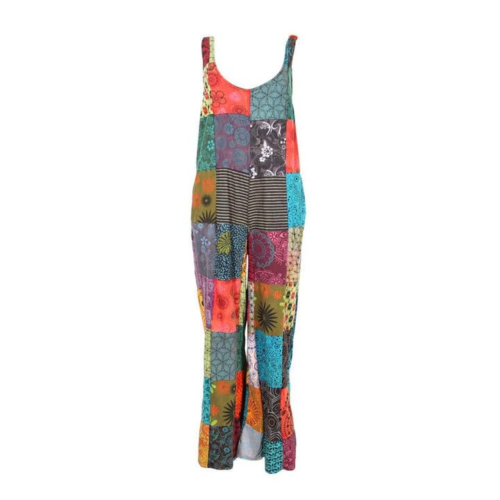 Patchwork Dungarees