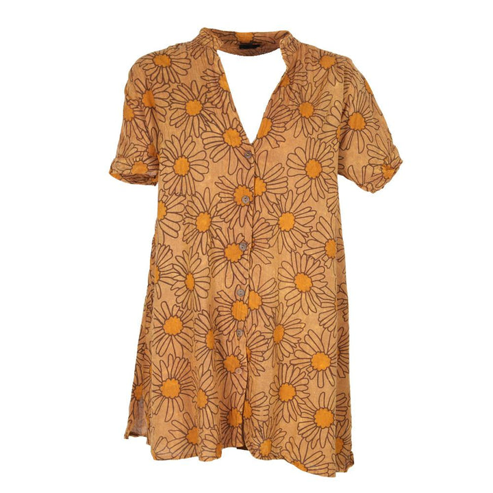 Floral Smock Dress