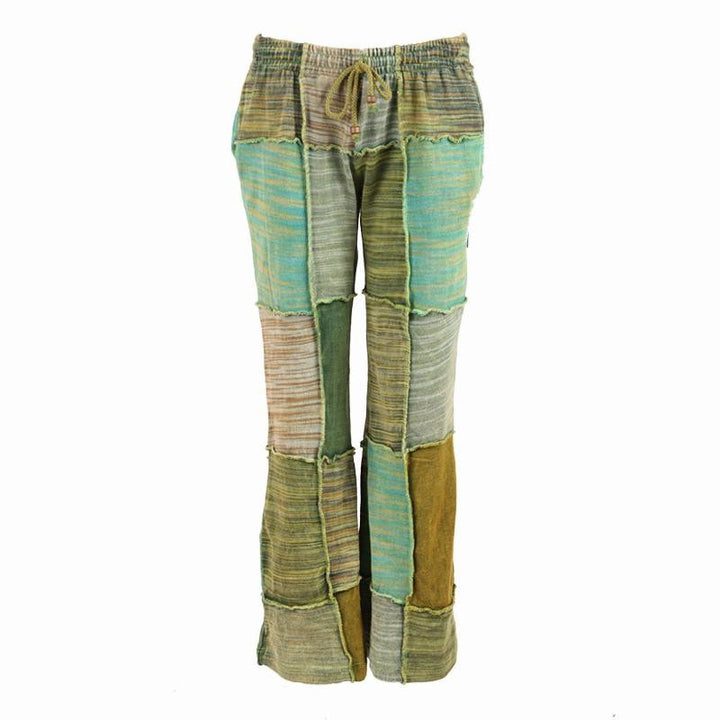 Cotton Patchwork Flares