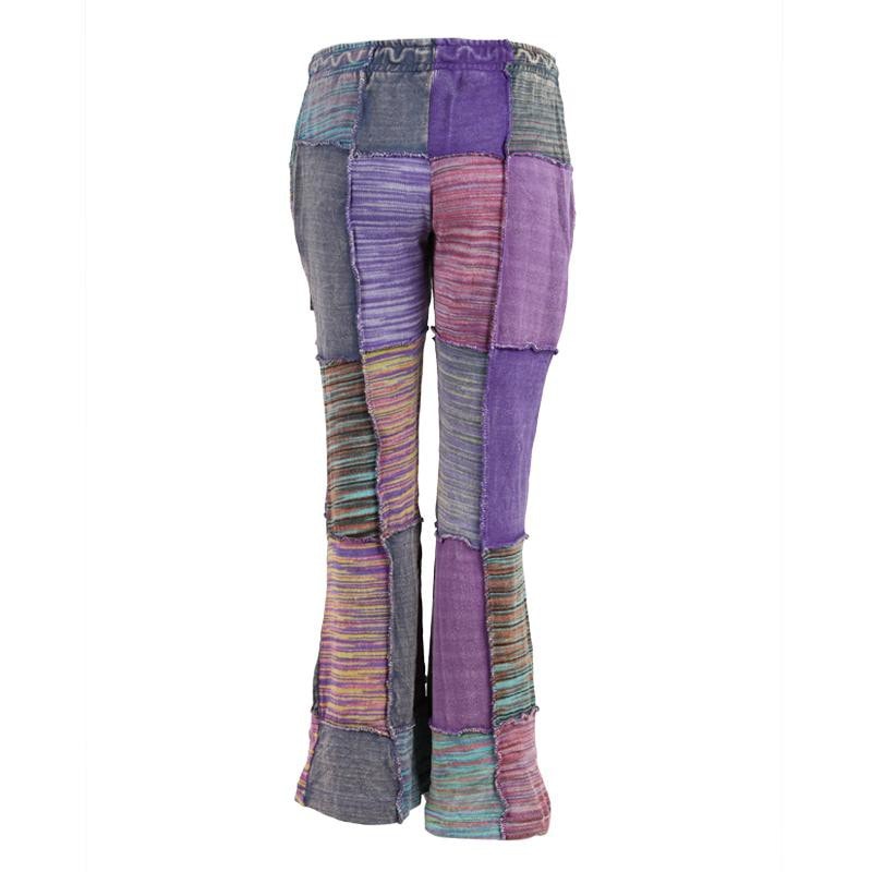 Cotton Patchwork Flares