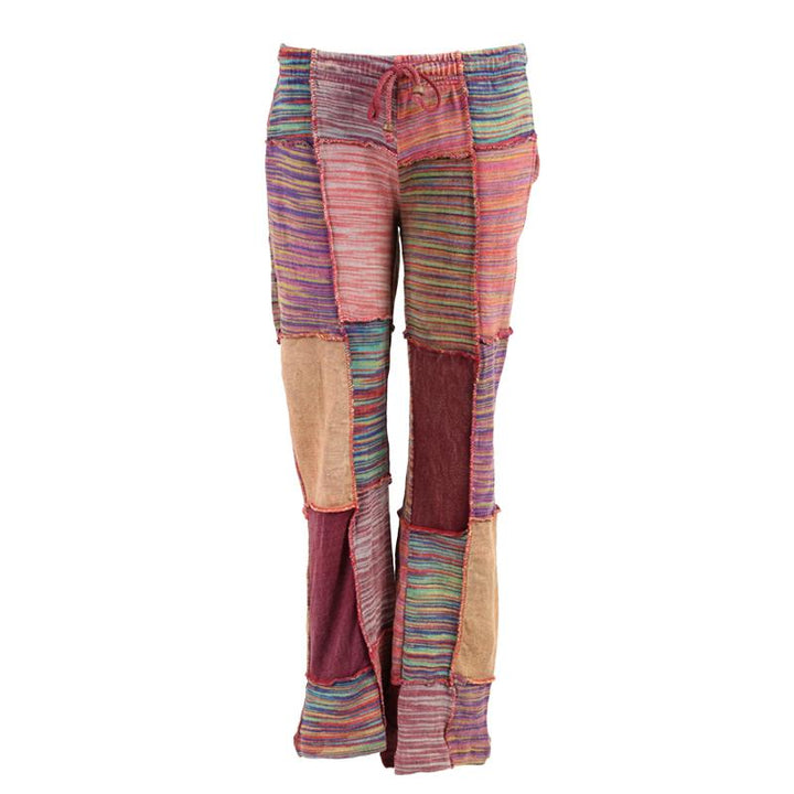 Cotton Patchwork Flares