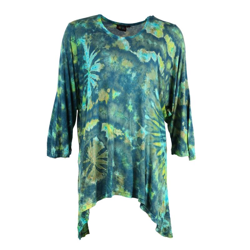 High Low Hem Tie Dye Batwing Dress – The Hippy Clothing Co.