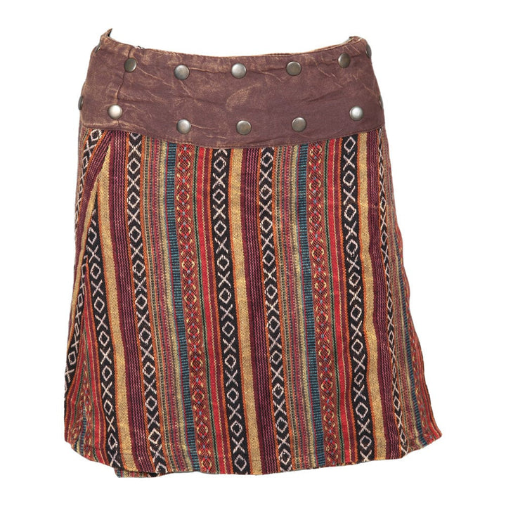 Gheri Cotton Popper Skirt