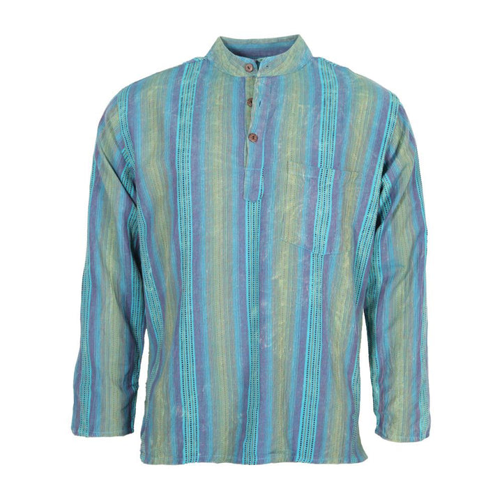 Men's Premium Kantha Embroidery Shirt