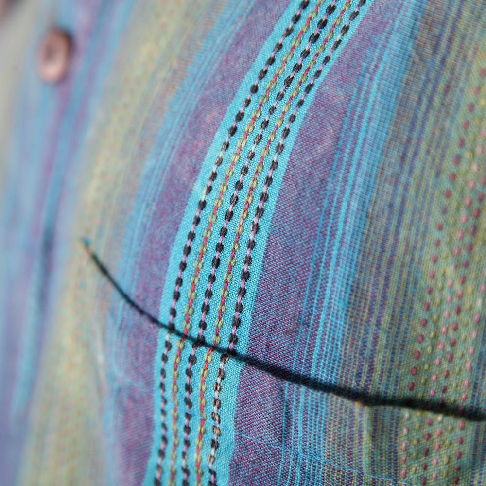 Men's Premium Kantha Embroidery Shirt