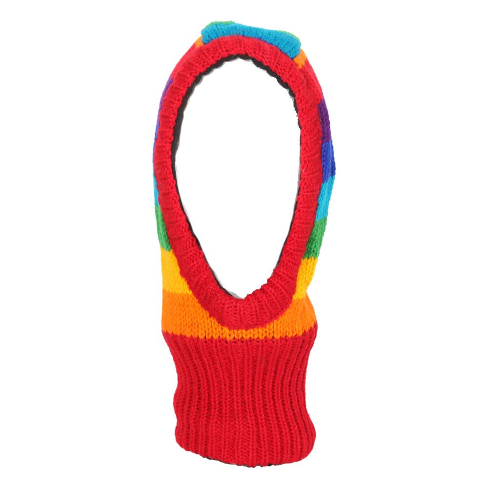 Rainbow Hooded Snood