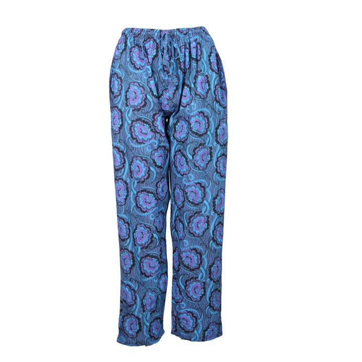 Floral Cotton Printed Trousers