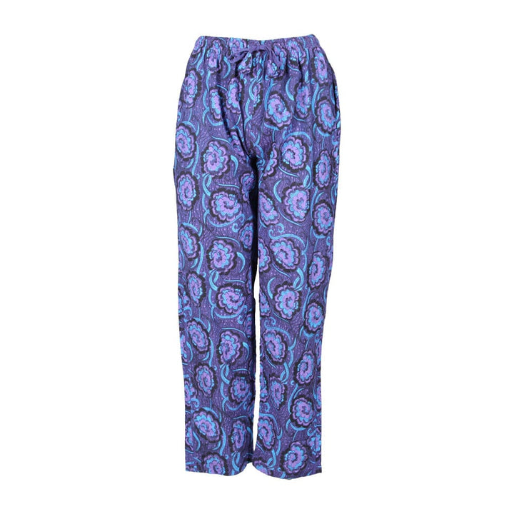 Floral Cotton Printed Trousers