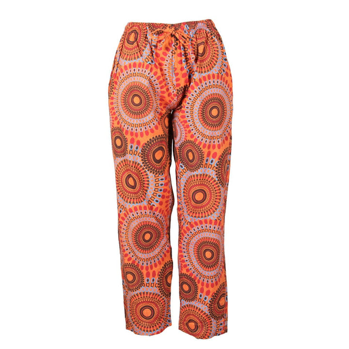 Floral Cotton Printed Trousers