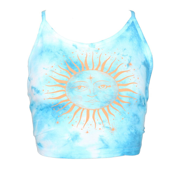 Halter Neck Tie Dye Sun Top