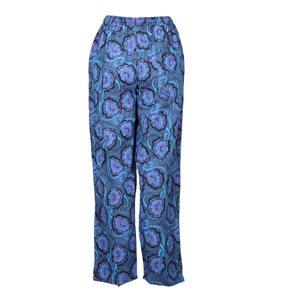 Floral Cotton Printed Trousers