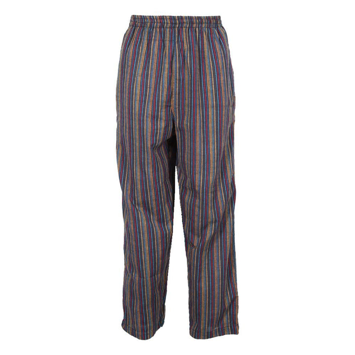 Striped Cotton Trousers